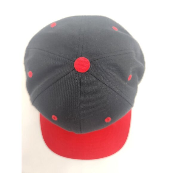 Alpinestars Black & Red Snap Back Hat One Size Fits Most Trucker - Picture 5 of 9